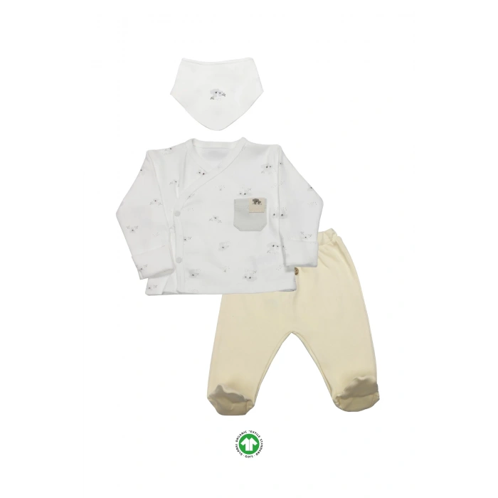 3Lü Zıbın Takım Lıttle Koala 13109 Gri