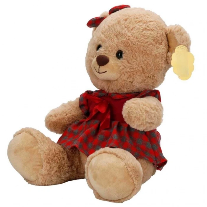 4810 PELUŞ AYI ELBİSELİ 32CM 2A