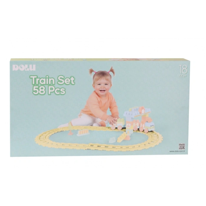 5221 OYUNCAK TREN SET 58 PARÇA