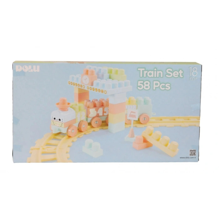 5221 OYUNCAK TREN SET 58 PARÇA