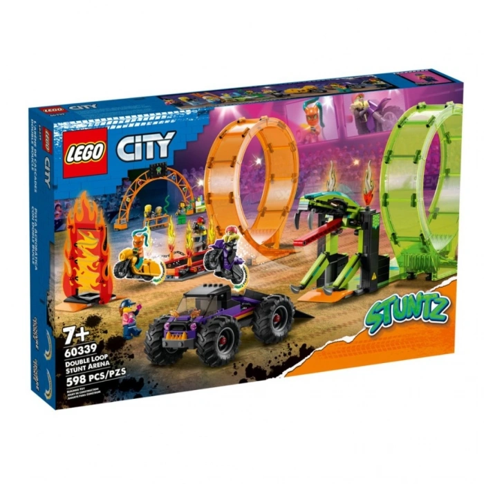 60339  City - Çift Çemberli Gösteri Arenası 598 parça +7 yaş