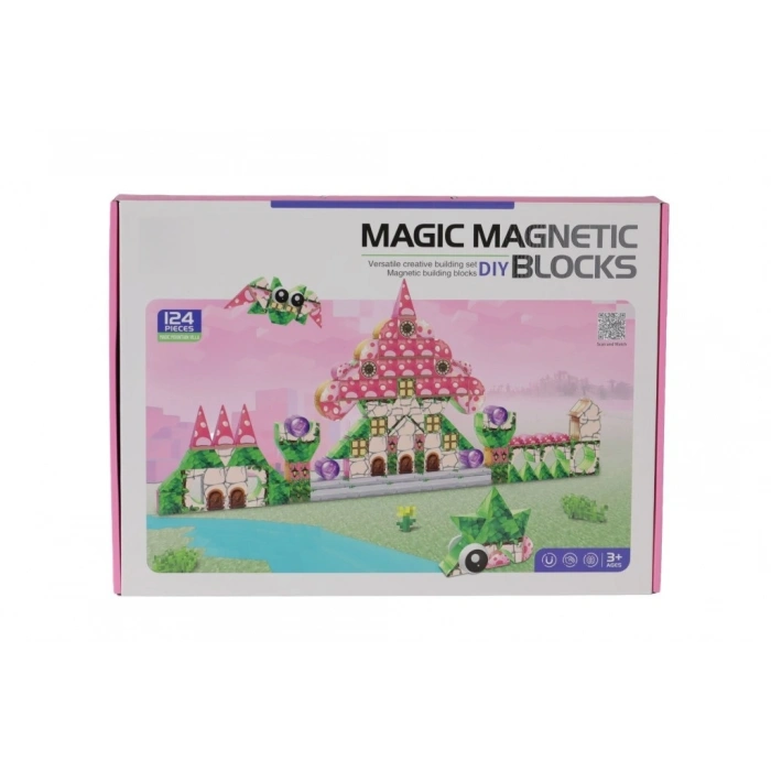 6602 MANYETİK PUZZLE 124 PARÇA