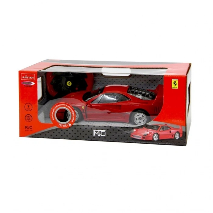 78700 , Rastar 1:14 Ferrari F40 Uzaktan Kumandalı Araba