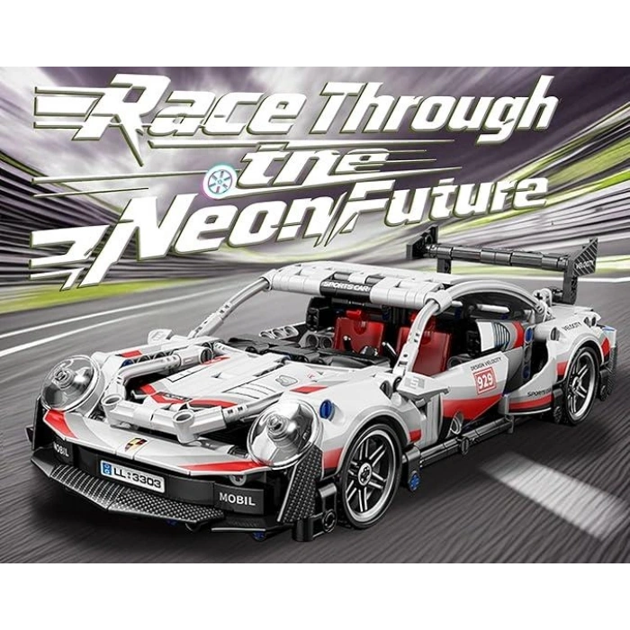 9055-3  TOYSE TOYS BRİCKS SPEED GRİ -EKN