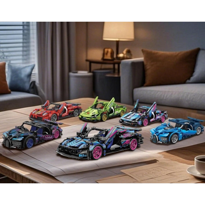 9055-6  TOYSE TOYS BRİCKS SPEED MAVİ CYBER-EKN