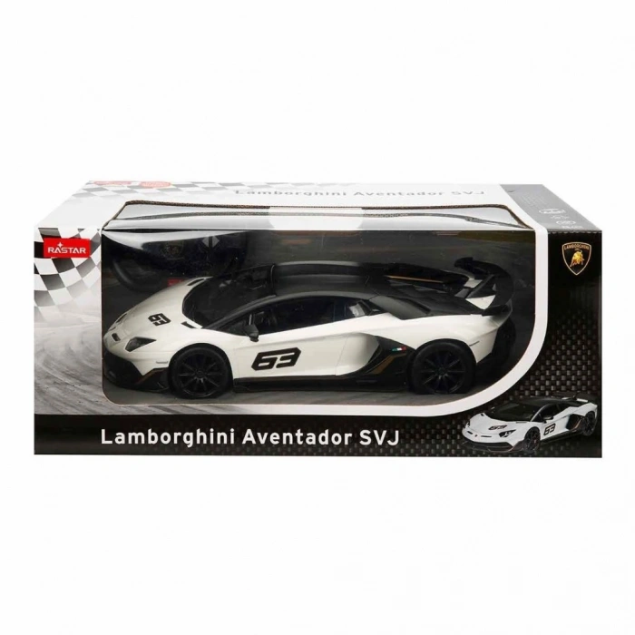 96010 Uzaktan Kumandalı Lamborghini Aventador SVJ Işıklı Araba 34 cm -
