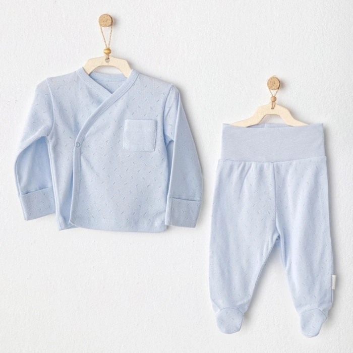 AC25557 Set 2Li Zıbın Takım Blue