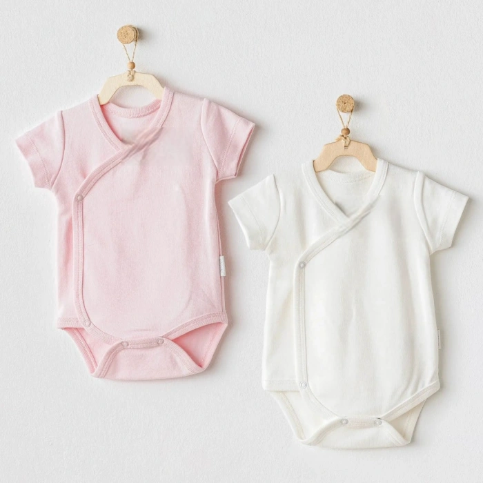 AC25643 2Li Zıbın Body Ekru Pembe