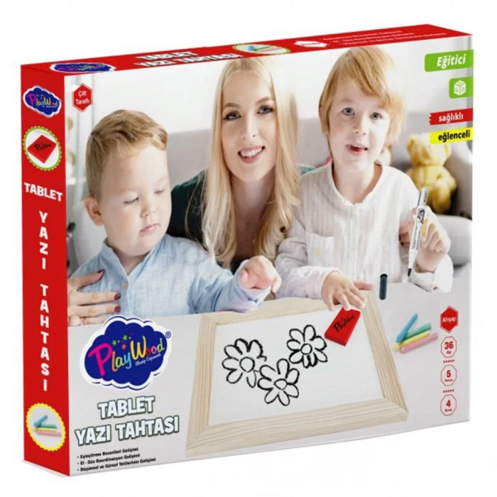 Ahşap Tablet Yazı Tahtası