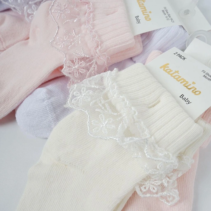  Akel 2li Aks. Bebek Soket Çorap K44023 (ADET FİYATIDIR)