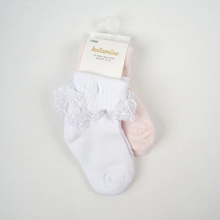  Akel 2li Aks. Bebek Soket Çorap K44023 (ADET FİYATIDIR)