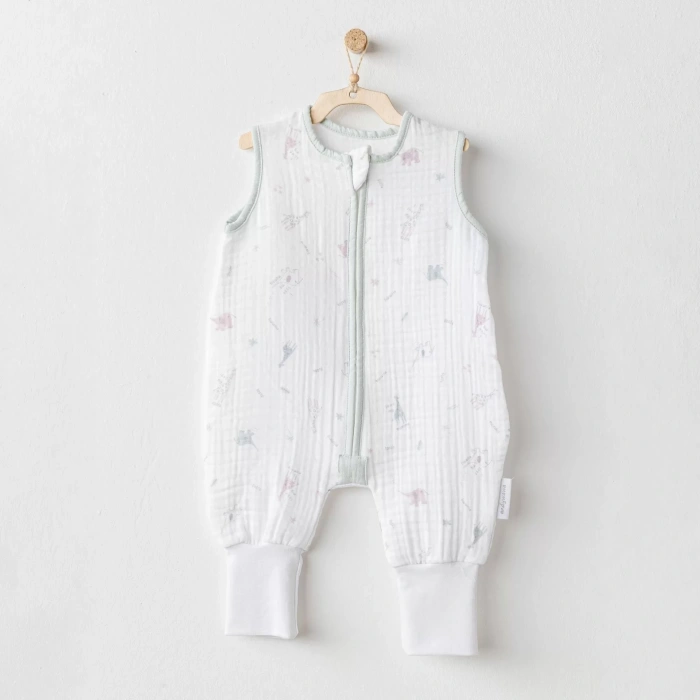 Andywawa Ac25520 Love Family Müslin Tulum Ekru