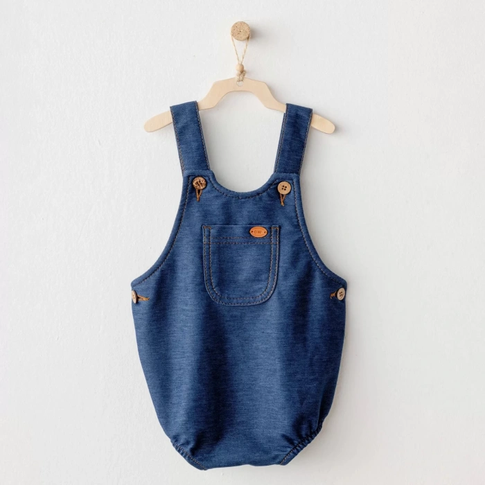 Andywawa Ac25931 Romper Casual Bebek Tulum İndigo
