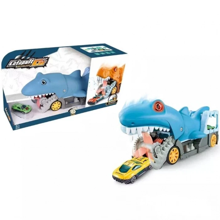 Araba Fırlatıcı Sesli Köpek Balığı