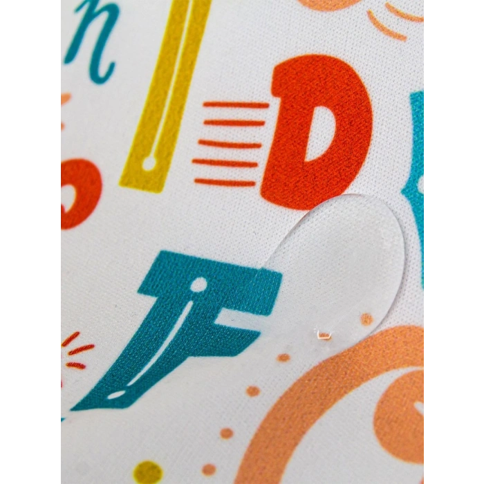  Baskılı BLW Kolsuz Önlük 788 Harf Desen