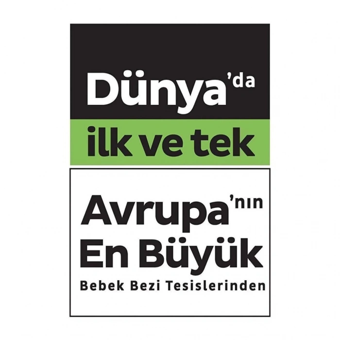 Bio Natural Bebek Bezi Fırsat Paketi 2 Beden 3-6 Kg 48 Adet