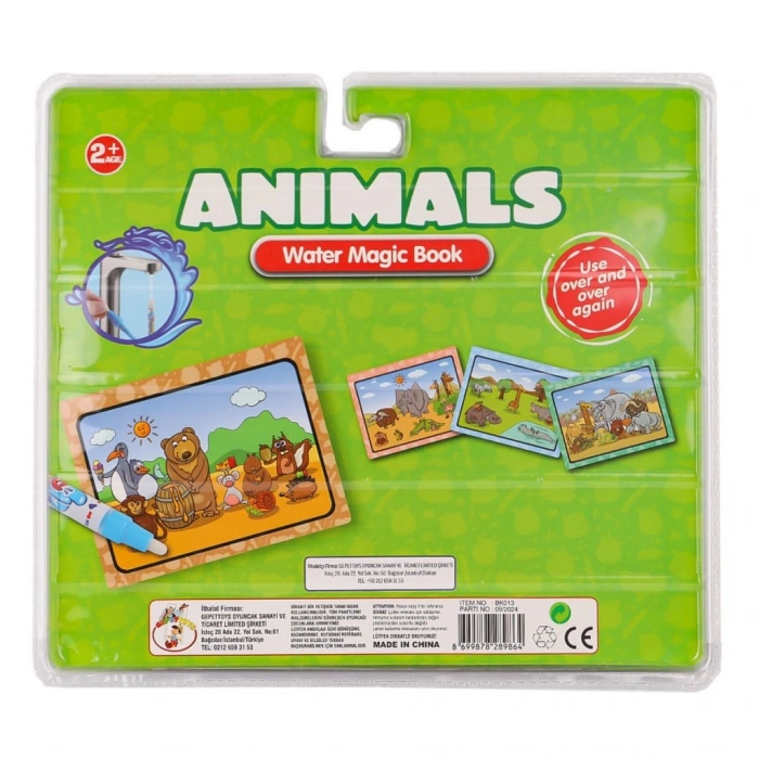 BK013 Sihirli Boyama Kitabım -Gepettoys
