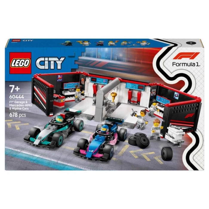 City F1 Garajı ve Mercedes-AMG ve Alpine Arabaları 60444