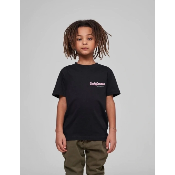 ÇOCUK UNİSEX BASKILI T-SHİRT - SİYAH