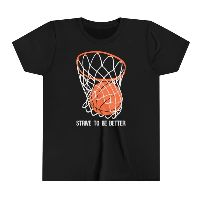 ÇOCUK UNİSEX BASKILI T-SHİRT - SİYAH