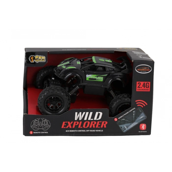 CR1952 Kumandalı Şarjlı Wild Explorer Off Road Jeep -Can Oyuncak