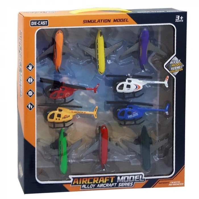 D003-4W METAL UÇAK HELİKOPTER-SMT