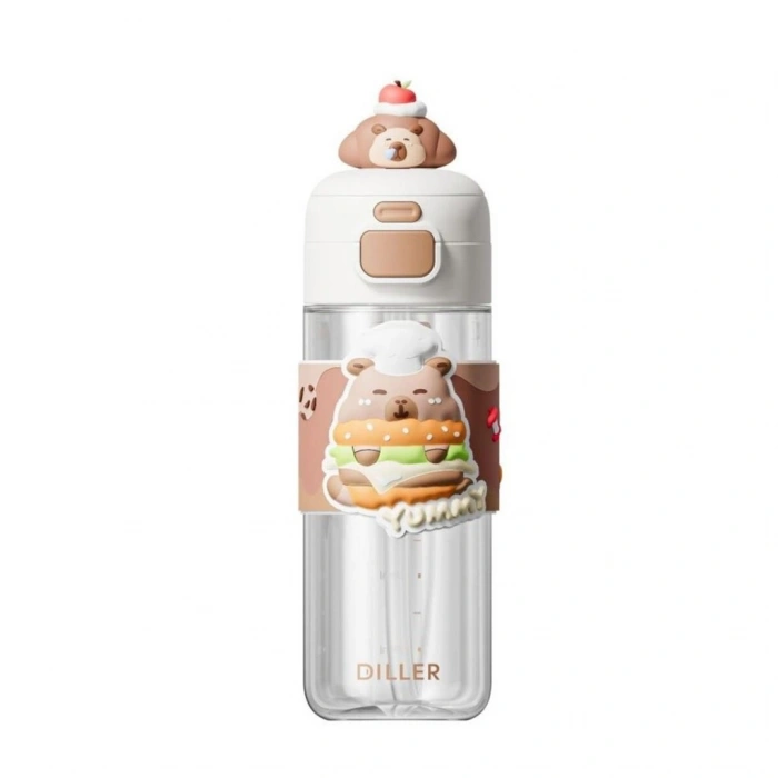 D2551 DILLER 600 ML BOYUN ASKILI TRITAN SU MATARASI