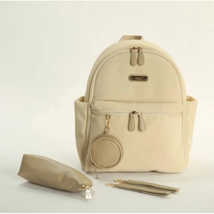 Diamond Anne Bebek Bakım Sırt Çantası 7345 Krem