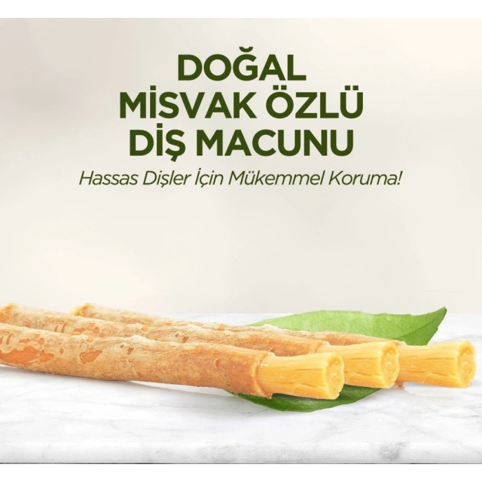 Doğal Diş Macunu 90 Gr Misvak Özlü