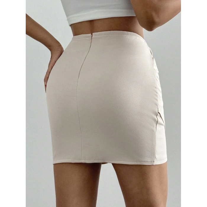 Drapeli mini etek s24771