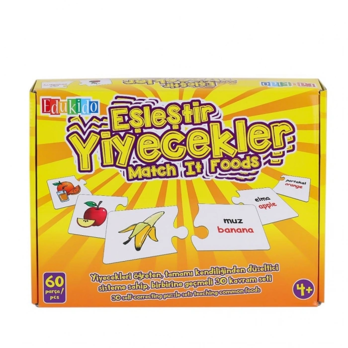 EDU-1002 Eşleştir Yiyecekler -Chiva