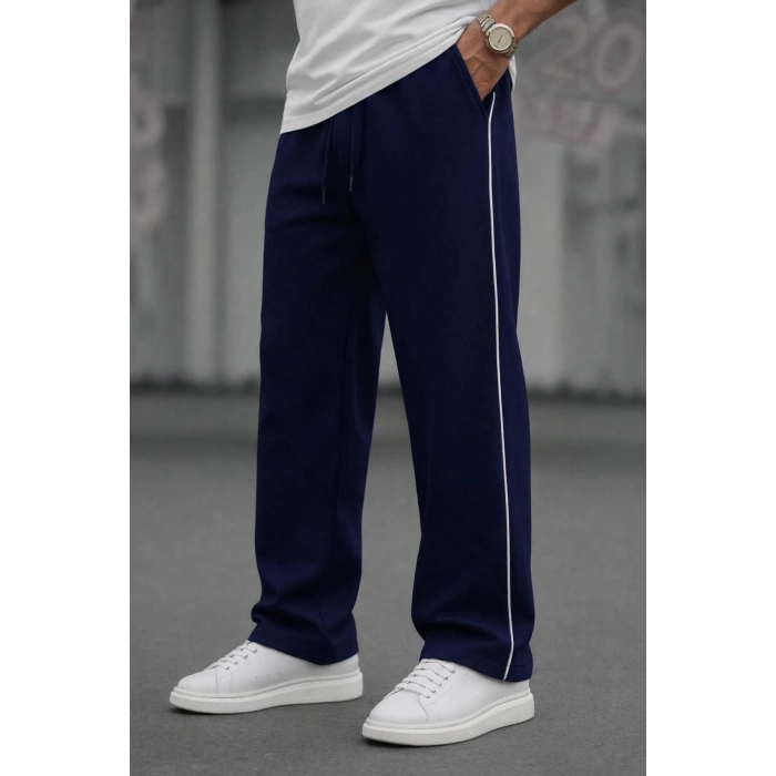 Erkek Baggy Bol Paça Salaş Rahat Kalıp Eşofman Altı Premium Kalite Tarz Yeni Model Ürün Lacivert