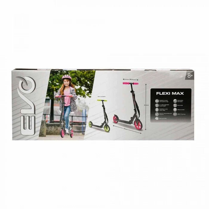 Evo 2 Tekerlekli Flexi Max Pembe Scooter