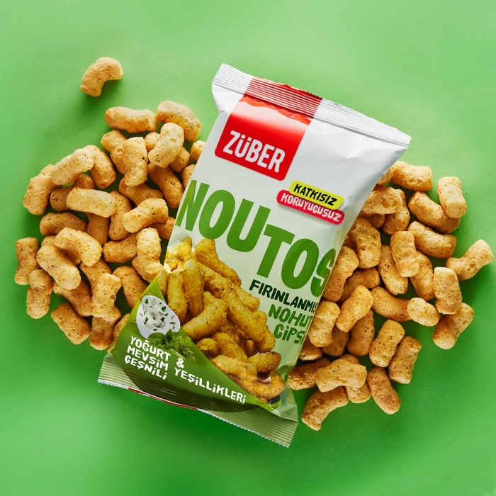 Fırın Nohut Cipsi 55 Gr Yoğurt ve Mevsim Yeşillikleri