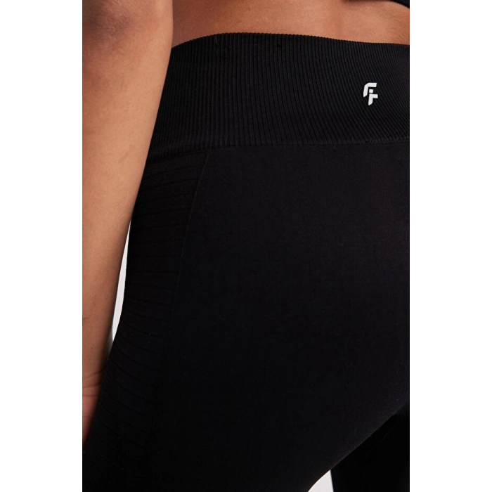 Fit Beli Saran Seamless Sporcu Tayt