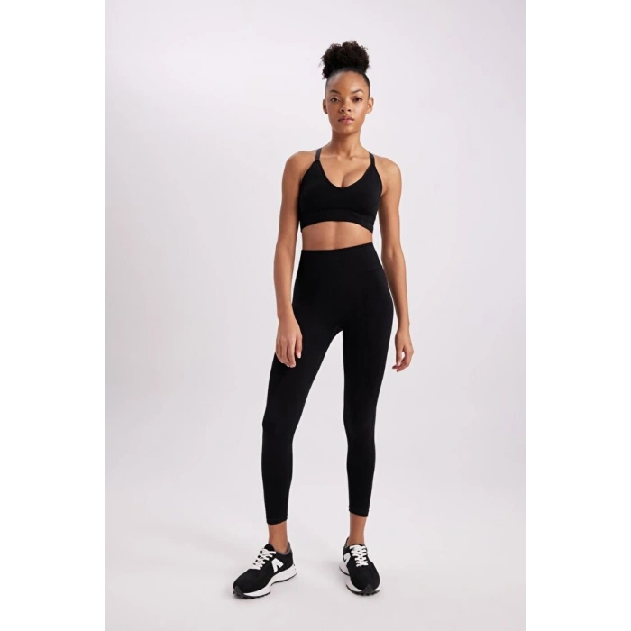 Fit Beli Saran Seamless Sporcu Tayt
