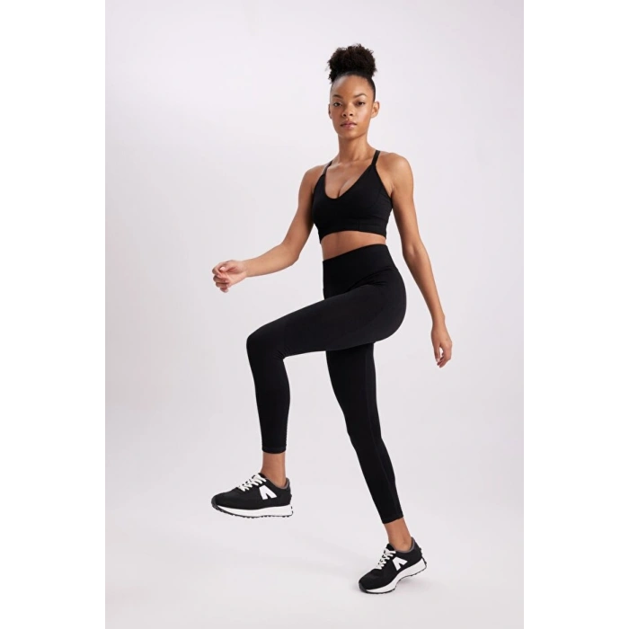 Fit Beli Saran Seamless Sporcu Tayt