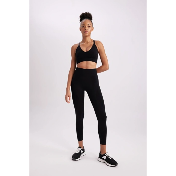 Fit Beli Saran Seamless Sporcu Tayt