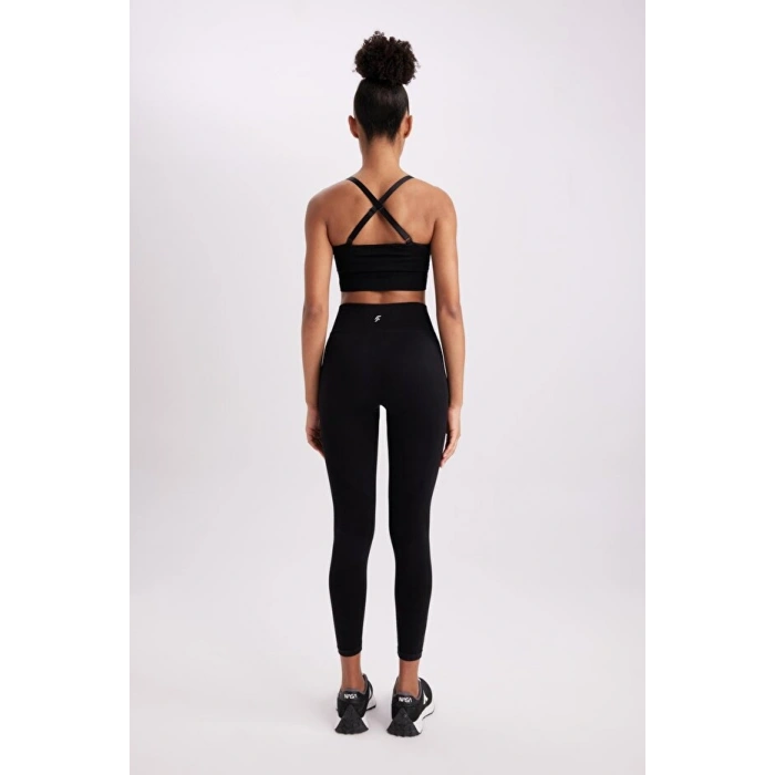 Fit Beli Saran Seamless Sporcu Tayt