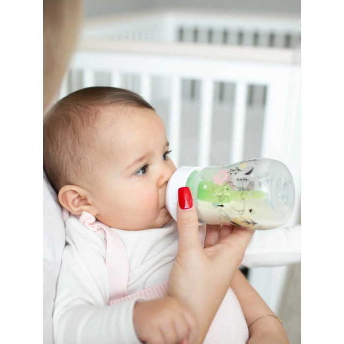 Geniş Ağız PP Antikolik Options Biberon 150 ml Kız