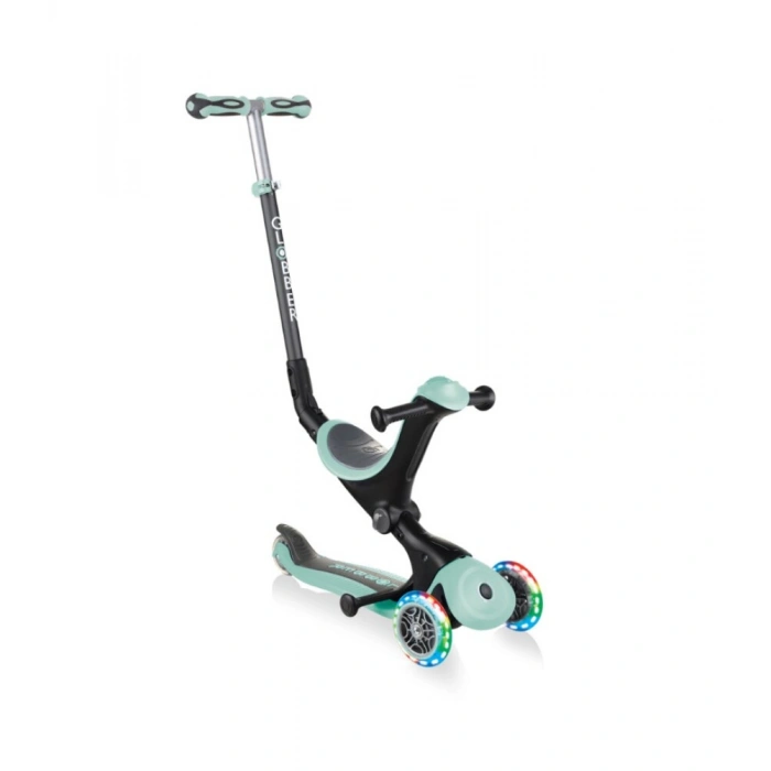 Globber Go Up Deluxe Scooter (Işıklı) Mint Yeşili