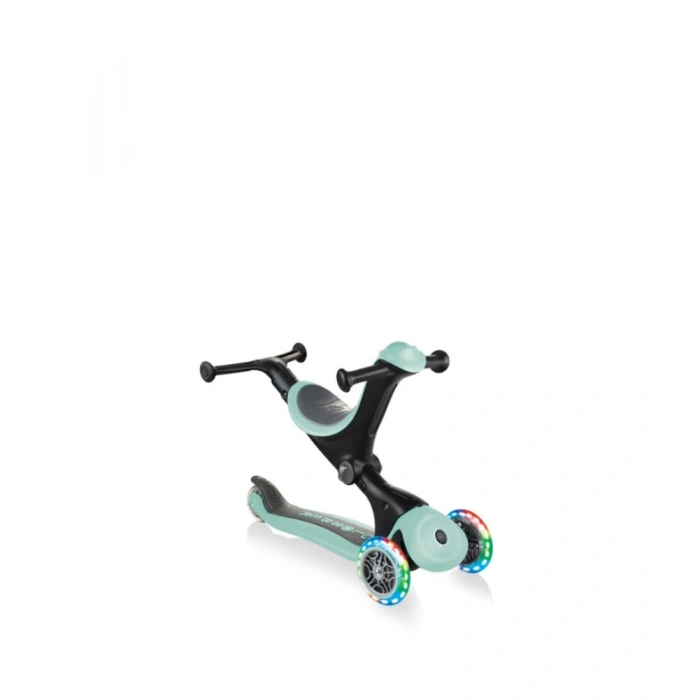 Globber Go Up Deluxe Scooter (Işıklı) Mint Yeşili