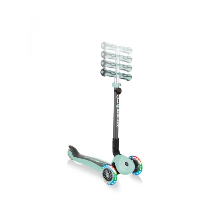 Globber Go Up Deluxe Scooter (Işıklı) Mint Yeşili