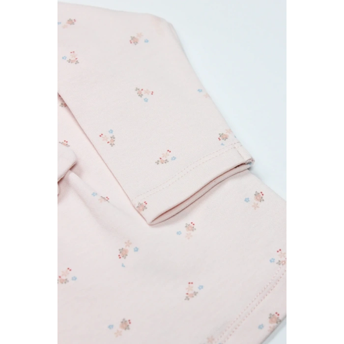 Grow İn Love 2Li Bebe Takım 14102 Pembe Ekru