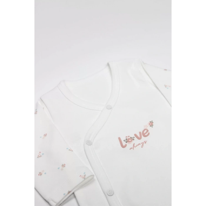 Grow İn Lowe Kravuze Body 17106 Pembe Ekru