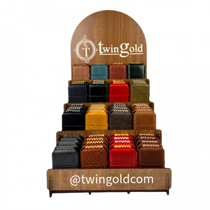 Handmade El Yapımı Hakiki Deri Zippo Modeli Çakmak - AG02001 - Açık Kahverengi