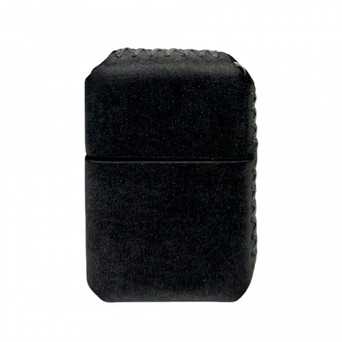 Handmade El Yapımı Hakiki Deri Zippo Modeli Çakmak - AG02001 - Antrasit