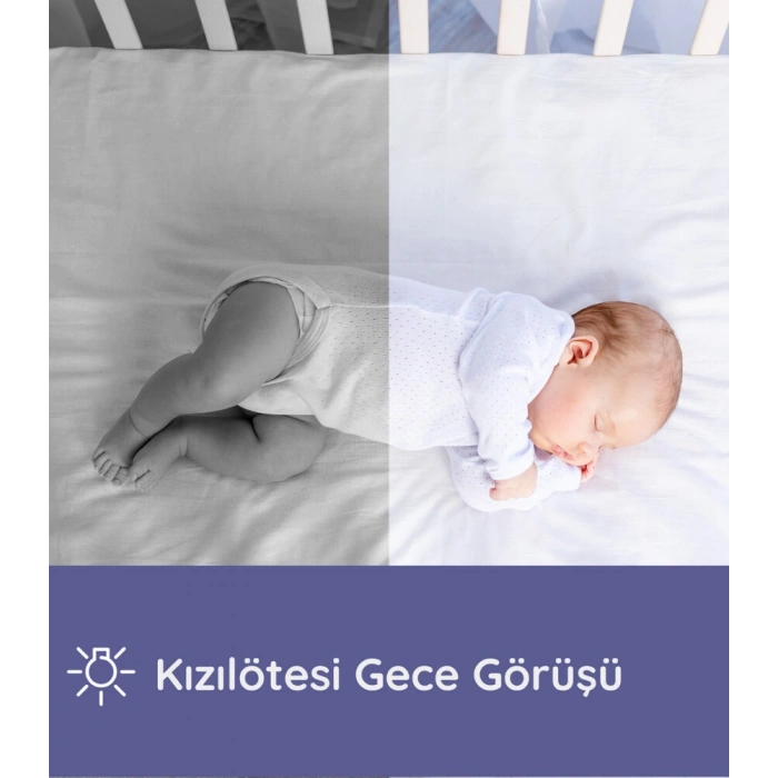 Hubble Nursery View Pro 5 Dijital Bebek Kamerası HBL11