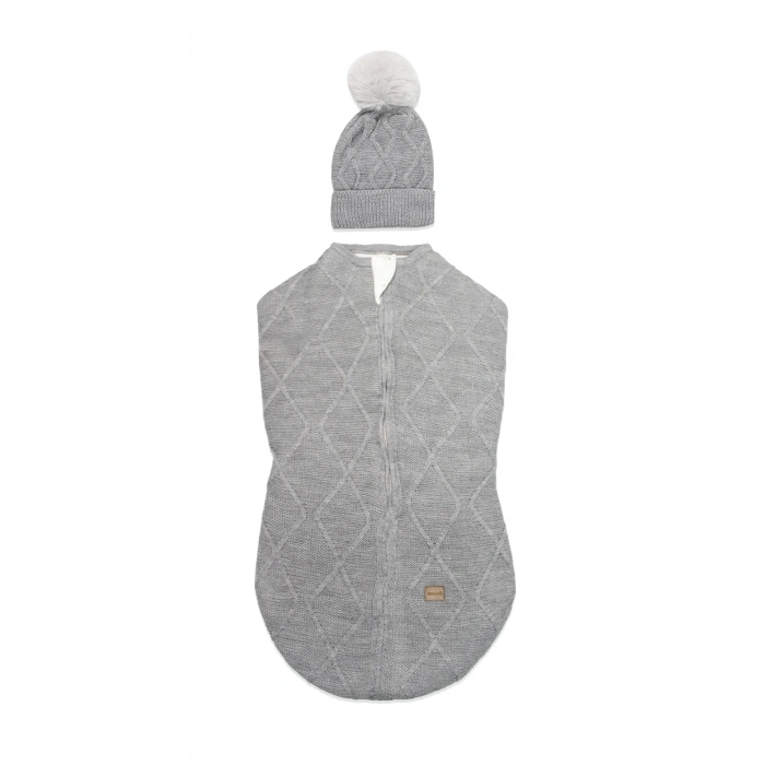 İn Swadding Triko Kundak 75108 Gri