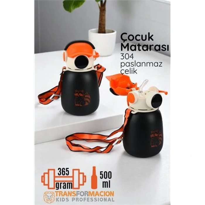Inox Çelik Hafif Çocuk Matarası 500 Ml Kapasi̇teli̇